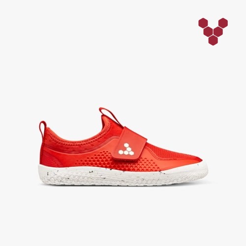 Vivobarefoot Primus Sport II Rød Joggesko Barn [0-ROCH]